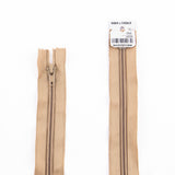 Nylon Reißverschluss geschlossen Braun Mesh 5 - Ribes y Casals