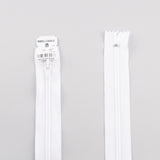Geschlossener Nylon-Reißverschluss White Mesh 5 - Ribes y Casals