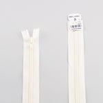 Geschlossener Reißverschluss aus Nylon Ecru Mesh 5 - Ribes y Casals