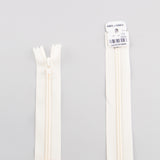 Geschlossener Reißverschluss aus Nylon Ecru Mesh 5 - Ribes y Casals