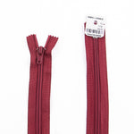Nylon Reißverschluss geschlossen Maroon Mesh 5 - Ribes y Casals