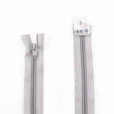 Geschlossener Nylon-Reißverschluss Grau Mesh 5 - Ribes y Casals