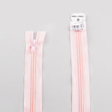 Geschlossenes Nylon Reißverschluss Hellrosa Nylon Mesh 5 - Ribes y Casals