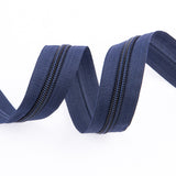 Durchgehendes Reißverschlussnetz 3 Navy - Ribes y Casals