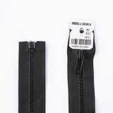 Eingespritzter Reißverschluss 2821 Schwarz - Ribes y Casals