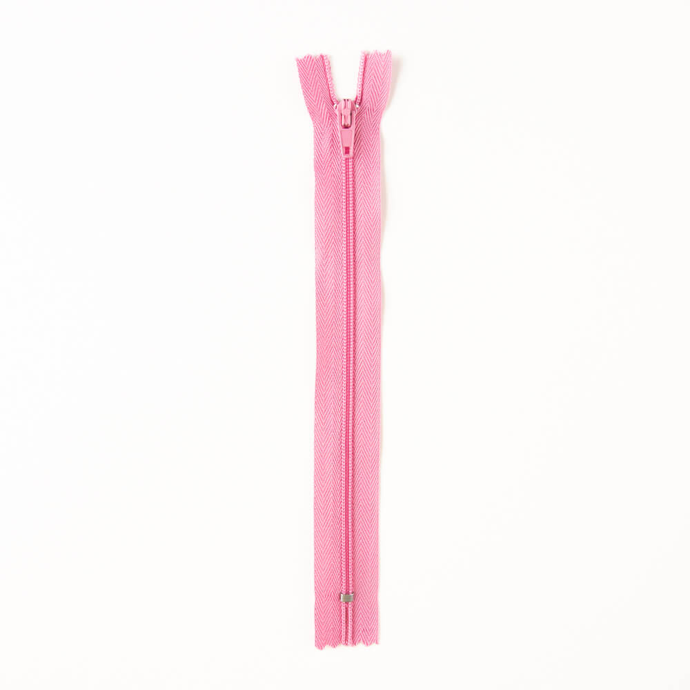 Geschlossener Reißverschluss aus Nylon Rosa - Ribes y Casals
