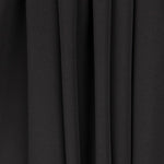 Feiner Polyester-Krepp Schwarz - Ribes y Casals
