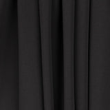 Feiner Polyester-Krepp Schwarz - Ribes y Casals