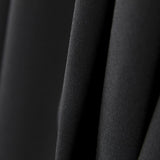 Feiner Polyester-Krepp Schwarz - Ribes y Casals