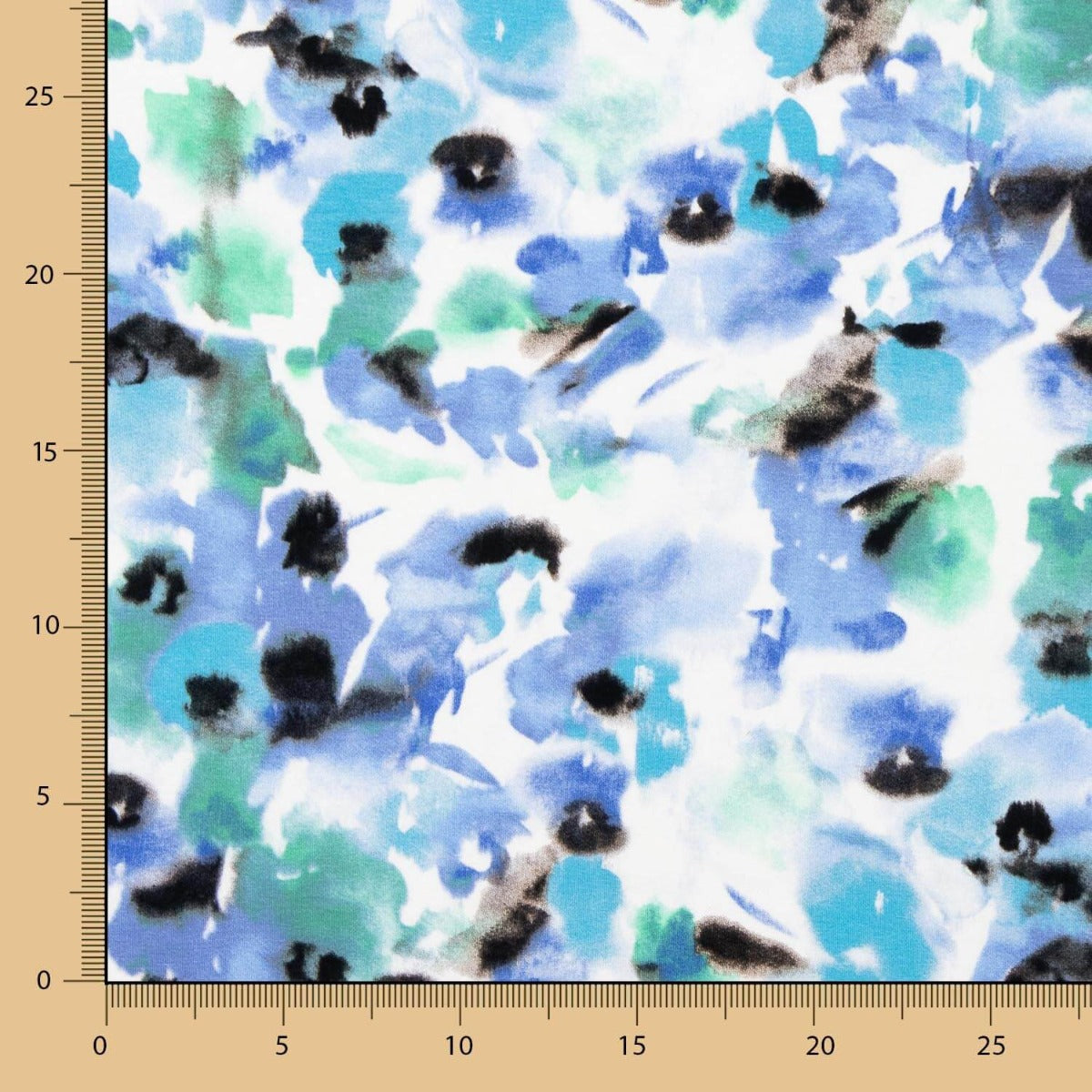 Polyester Abstrakt Gestrickt Polyester Abstrakt Blau - Ribes y Casals