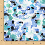 Polyester Abstrakt Gestrickt Polyester Abstrakt Blau - Ribes y Casals