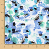 Polyester Abstrakt Gestrickt Polyester Abstrakt Blau - Ribes y Casals