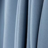 Blauer Denim-Kreppstrick - Ribes y Casals