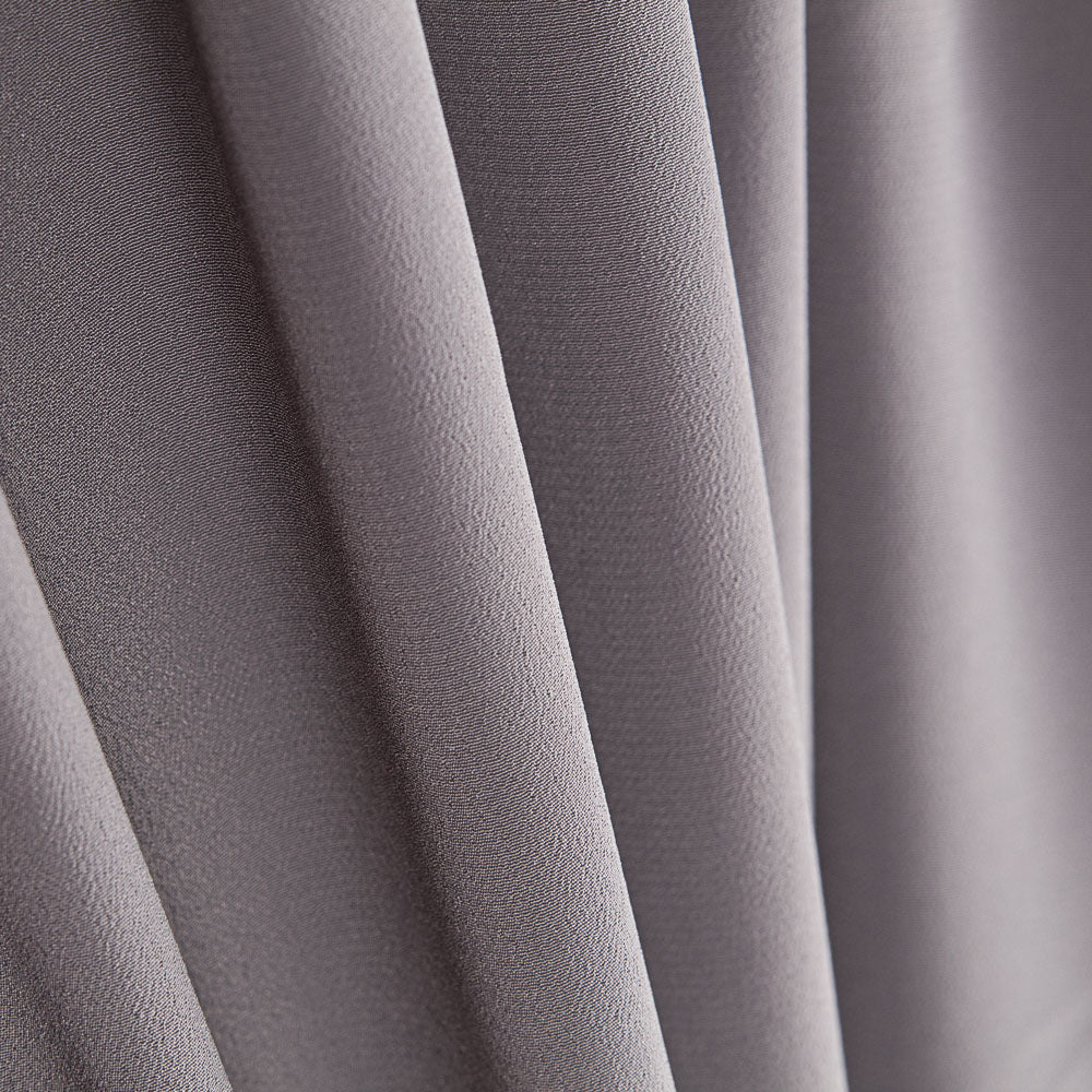 Polyester Krepp Polyester Blei Grau - Ribes y Casals