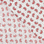 Krepp Polyester Mini Kaschmir Weiß - Ribes y Casals