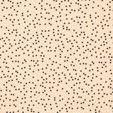 Polyester-Krepp Multi Polka Dot Sand - Ribes y Casals