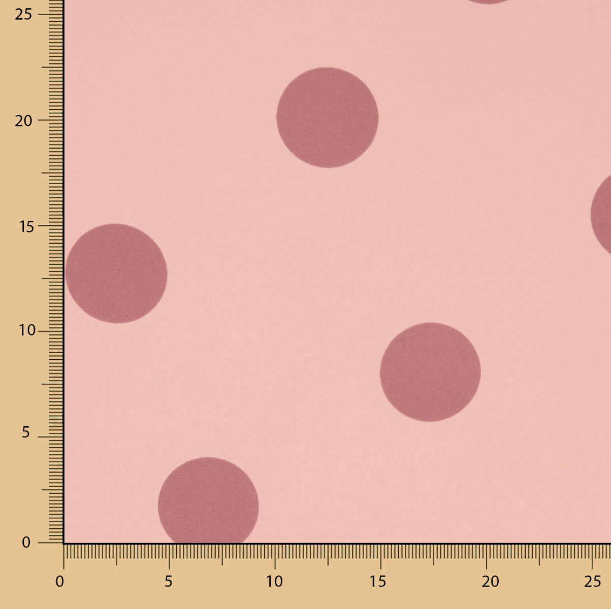 Polyester Krepp Polyester Ton in Ton Rosa - Ribes y Casals