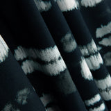 Viskose-Crêpe-Reststücke Tie-Dye-Dunkel – Verschiedene Maße x Breite 140 cm - Ribes y Casals