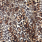 Tiermuster Leopard Krepp - Ribes y Casals