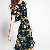 Krepp Botanisch Marine - Ribes y Casals