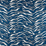 Blauer Zebra-Krepp - Ribes y Casals
