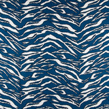 Blauer Zebra-Krepp - Ribes y Casals