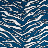 Blauer Zebra-Krepp - Ribes y Casals