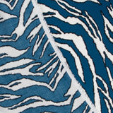 Blauer Zebra-Krepp - Ribes y Casals