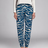Blauer Zebra-Krepp - Ribes y Casals
