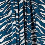 Blauer Zebra-Krepp - Ribes y Casals