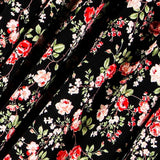 Schwarzer Cretonne-Krepp - Ribes y Casals