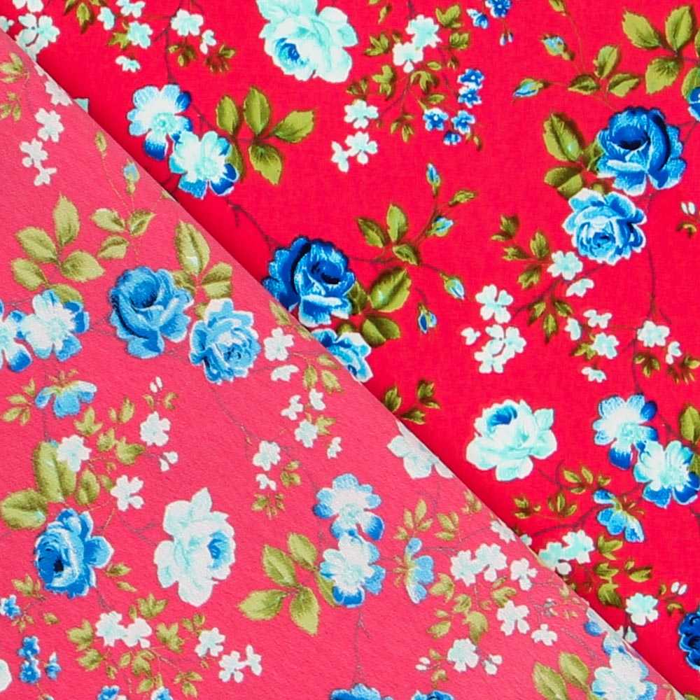Krepp Cretonne Rot - Ribes y Casals