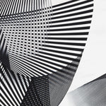 Krepp Diagonal Weiß Schwarz - Ribes y Casals