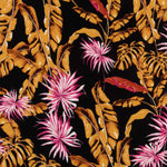 Schwarzer exotischer Krepp - Ribes y Casals