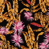 Schwarzer exotischer Krepp - Ribes y Casals
