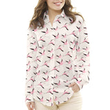 Krepp Flamingos Creme - Ribes y Casals