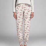 Krepp Flamingos Creme - Ribes y Casals