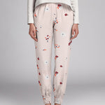 Krepp Floral Rosa Hintergrund - Ribes y Casals
