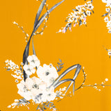 Krepp Floral Ocker - Ribes y Casals