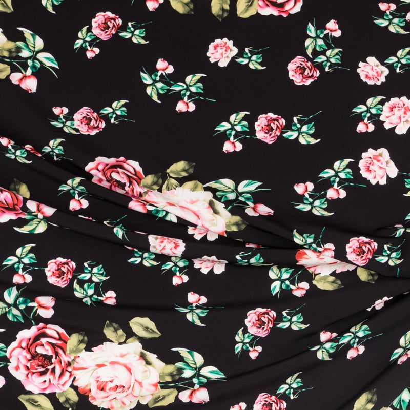 Kreppblumen Vintage Schwarz - Ribes y Casals