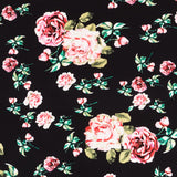 Kreppblumen Vintage Schwarz - Ribes y Casals