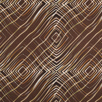 Geometrischer Krepp Braun - Ribes y Casals