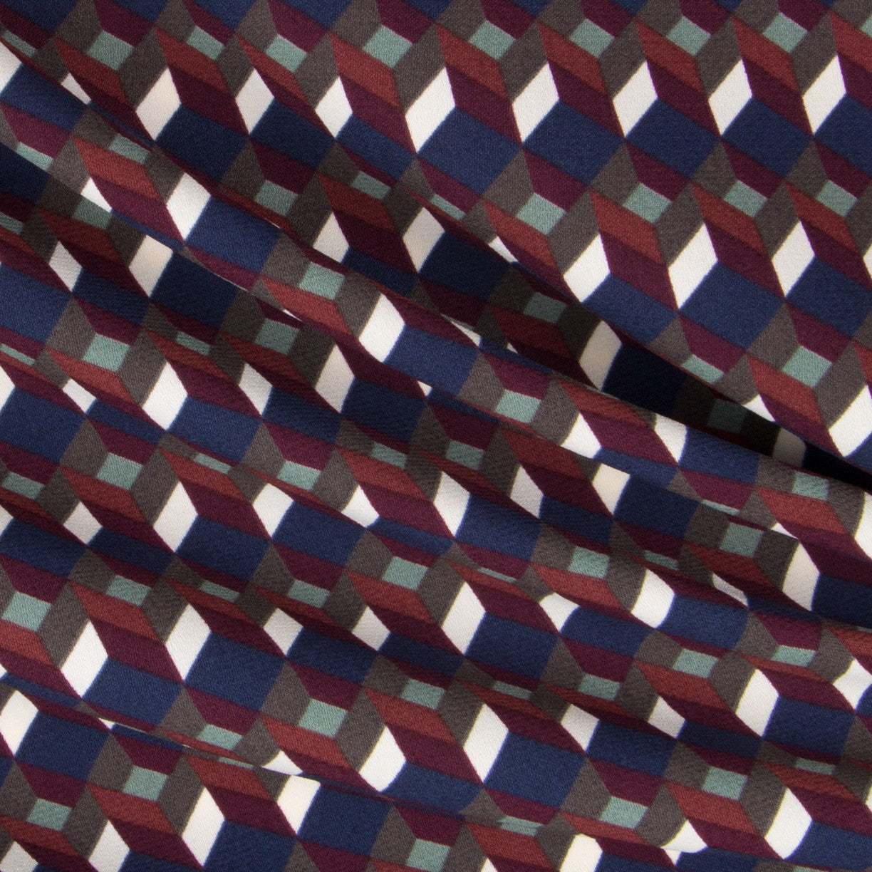 Grüner geometrischer Krepp - Ribes y Casals