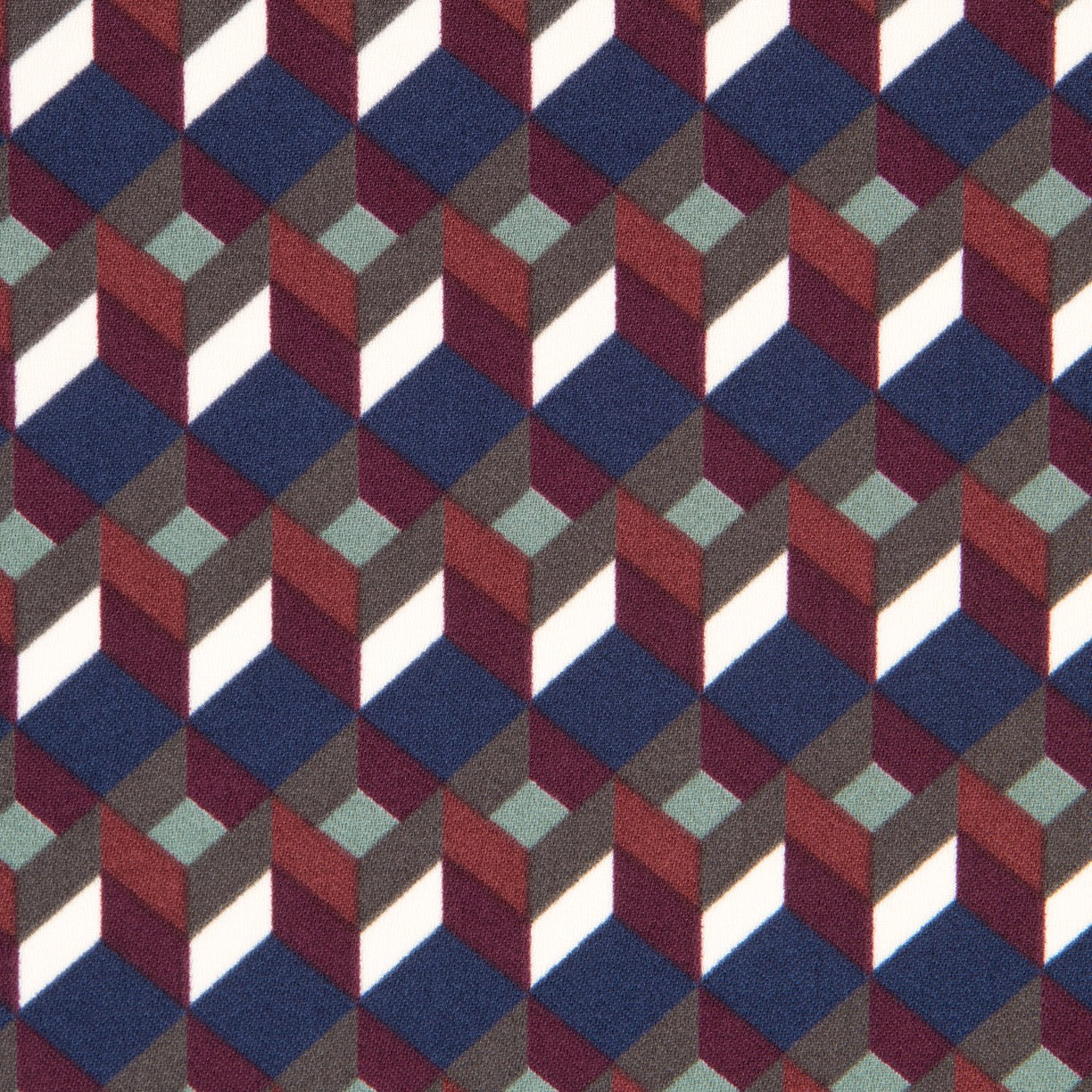 Grüner geometrischer Krepp - Ribes y Casals