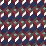 Grüner geometrischer Krepp - Ribes y Casals