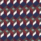 Grüner geometrischer Krepp - Ribes y Casals