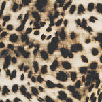 Beige Leopard Krepp - Ribes y Casals