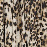 Beige Leopard Krepp - Ribes y Casals