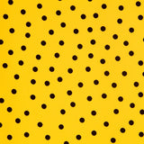 Krepp-Polka-Dots Albero 7mm Schwarz - Ribes y Casals