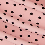 Crepe Polka Dots Make Up 7mm Schwarz - Ribes y Casals
